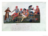 Prison Tribunal of 2 & 3 September, 1792 Giclee Print by Le Sueur Brothers 