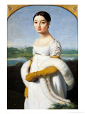 Portrait of Mademoiselle Caroline Riviere (1793-1803) 1805 Giclee Print by Jean-Auguste-Dominique Ingres