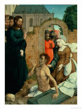 The Resurrection of Lazarus Lámina giclée por Juan de Flandes The Resurrection of Lazarus Lámina giclée por Juan de Flandes