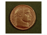 Aureus (Obverse) of Diocletian (Ad 284-Ad 305). Inscription: Diocletianvs Avgvstvs Giclee Print