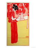 Musik Gicléedruk van Gustav Klimt
