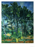 The Aqueduct (Montagne Sainte-Victoire Seen Through Trees), circa 1885-87 Giclee Print by Paul Cézanne