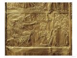 Detail from the Golden Shrine, Tutankhamun's Treasure Giclee Print