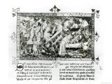 Black Death at Tournai, by Gilles De Muisit, after 1349 Giclee Print by Gilles Le Muisit