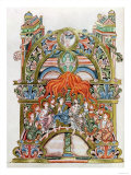 Pentecost, from the Winchester Pontifical, 10th-11th Century Giclee Print