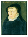 Catherine De Medici (1519-89) Wife of Henri II, King of France (1519-59) Giclee Print Catherine De Medici (1519-89) Wife of Henri II, King of France (1519-59) Giclee Print