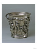 Goblet Embossed with Skeletons from the Boscoreale Treasure, Near Pompeii Giclee Print Goblet Embossed with Skeletons from the Boscoreale Treasure, Near Pompeii Giclee Print