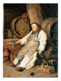 One Too Many Giclee Print by E. Gruetsner