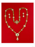 Necklace by Tiffany and Co. New York, 1870 (Diamonds and Enamelled Gilt) Giclee Print