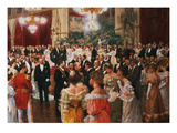 The Viennese Ball Giclee Print by Wilhelm Gause