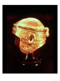 Electrum Helmet of King Mes-Kalem-Dug, circa 2500-2400 BC (Beaten Gold) Giclee Print