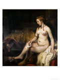 Bathsheba Bathing, 1654 reproduction procédé giclée par Rembrandt van Rijn 