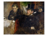 Jeantaud, Linet and Laine, 1871 Giclee Print by Edgar Degas