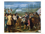 The Surrender of Breda, 1625, circa 1635 Giclée-Druck von Diego Velázquez