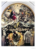 The Burial of Count Orgaz, from a Legend of 1323, 1586-88 Giclee Print by El Greco 