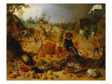 An Allegory of Autumn Giclée-Druck von Sebastian Vrancx