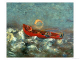 The Red Boat, 1905 Giclee Print by Odilon Redon