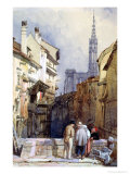 A Canal at Strasbourg Giclee Print by William Clarkson Stanfield