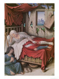 The Four Conditions of Society: Poverty Giclee Print by Jean Bourdichon