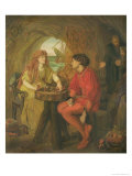 La tempestad Lámina giclée por Lucy Madox Brown