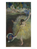 Edgar Degas - End of an Arabesque, 1877 Digitálně vytištěná reprodukce Edgar Degas - End of an Arabesque, 1877 Digitálně vytištěná reprodukce