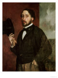 Self portrait, c.1862  Lámina giclée por Edgar Degas