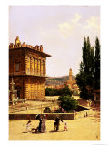 By the Pitti Palace, Florence Giclee-trykk av Antonietta Brandeis