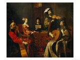 Le concert Reproduction procédé giclée par Nicolas Tournier