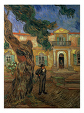 St. Paul's Hospital, St Remy, 1889 (Oil on Canvas) Reproduction procédé giclée par Vincent van Gogh