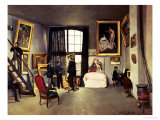 The Artist's Studio, 1870 Giclee-trykk av Frederic Bazille The Artist's Studio, 1870 Giclee-trykk av Frederic Bazille