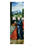 The Visitation Giclee-trykk av Bartholomaeus Bruyn The Visitation Giclee-trykk av Bartholomaeus Bruyn