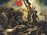Liberty Leading the People, 28 July 1830 Giclée-Druck von Eugene Delacroix