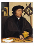 Portrait of Nicholas Kratzer (1487-circa 1550) 1528 Giclee Print by Hans Holbein the Younger
