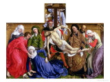 Descent from the Cross, circa 1435 Giclée-Druck von Rogier van der Weyden