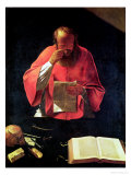 St.Jerome Reading Lámina giclée por Georges de La Tour St.Jerome Reading Lámina giclée por Georges de La Tour