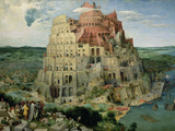 Babelin torni (The Tower of Babel), noin 1563 Giclee-vedos tekijänä Pieter Bruegel the Elder Babelin torni (The Tower of Babel), noin 1563 Giclee-vedos tekijänä Pieter Bruegel the Elder