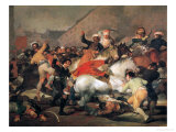 The Second of May, 1808. the Riot Against the Mameluke Mercenaries, 1814 Giclee Print by Francisco de Goya