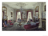 Interior of a Drawing Room in a Town House Giclee Print by Samuel A. Rayner