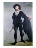 Jean Baptiste Faure (1830-1914) as Hamlet, 1877 Giclee Print by Édouard Manet