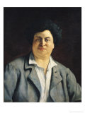 Portrait of Alexandre Dumas Pere (1802-70), 1878 Giclee-trykk av Charles-Alphonse-Paul Bellay