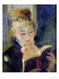 Girl Reading, 1874 Giclée-Druck von Pierre-Auguste Renoir