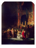 The Woman Taken in Adultery, 1644 Giclee Print by Rembrandt van Rijn 