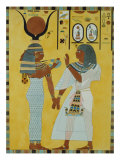 Illustration from the Tombs of the valley of the Kings of Thebes discovered by G. Belzoni, 1820 Lámina giclée