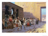 The Sword Dance (La Phyrique) reproduction procédé giclée par Jean-Léon Gérôme