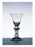 Baluster Stem Goblet of Lead Glass, circa 1700-20 Giclee Print