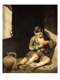 The Young Beggar, C.1650 (Oil on Canvas) Giclee Print by Bartolome Esteban Murillo