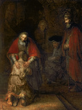 Return of the Prodigal Son, circa 1668-69 Impressão giclée por Rembrandt van Rijn Return of the Prodigal Son, circa 1668-69 Impressão giclée por Rembrandt van Rijn