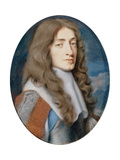 Miniature of James II as the Duke of York, 1661 Lámina giclée por Samuel Cooper
