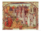 The Looting of Jerusalem after the Capture by the Christians in 1099 Giclee Print by Jean de Courcy 