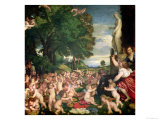 The Worship of Venus, 1519 Giclee Print by Titian (Tiziano Vecelli) 
